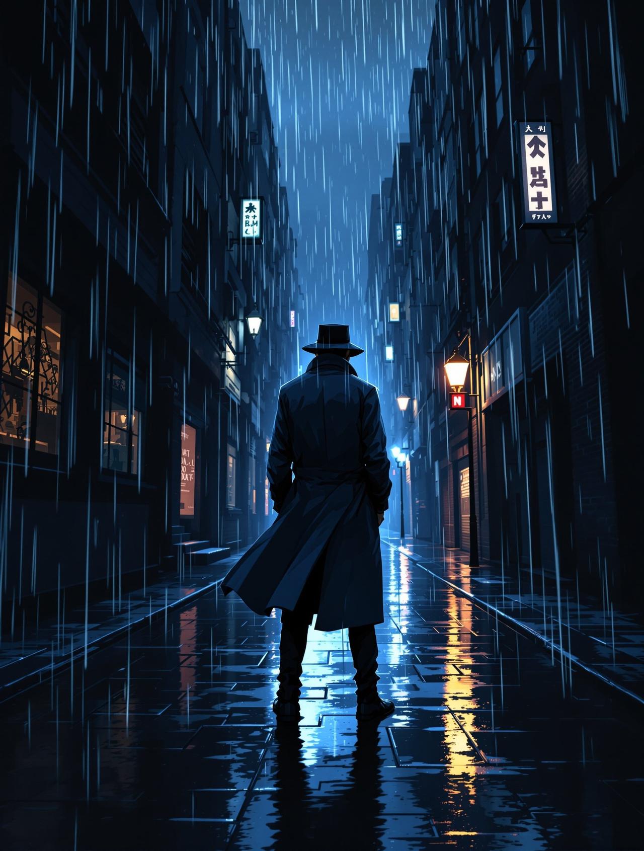 暗夜追踪者 - 漫画手封面